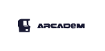 Arcadem الشعار