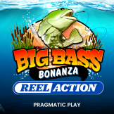 شعار Big Bass Bonanza Reel Action