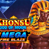 شعار Khonsu God of Moon Mega Fire Blaze