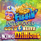 شعار Fishin Pots of Gold Gold Blitz King Millions