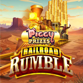 شعار Piggy Prizes Railroad Rumble