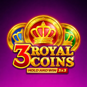 شعار 3 Royal Coins Hold and Win