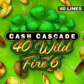 شعار Cash Cascade - 40 Wild Fire 6