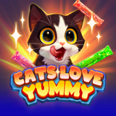 شعار Cats Love Yummy