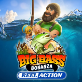 شعار Big Bass Bonanza Reel Action