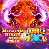 شعار Blazing Bison Gold Blitz Ultimate DOUBLE X