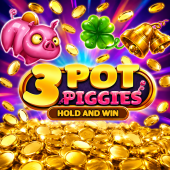 شعار 3 Pot Piggies Hold and Win