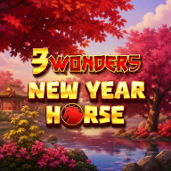 شعار 3 Wonders New Year Horse