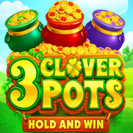 شعار 3 Clover Pots