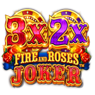 شعار 3x 2x Fire and Roses Joker
