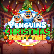 شعار Penguins Christmas Party Time