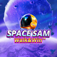 شعار Space Sam Walk and Win