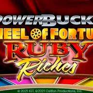 شعار PowerBucks Wheel of Fortune Ruby Riches