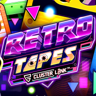 شعار Retro Tapes Cluster Link
