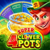 شعار 4 Super Clover Pots