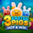 شعار 3 Easter Pigs Hop and Win