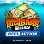 شعار Big Bass Bonanza Reel Action