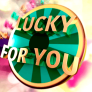 شعار Lucky For You