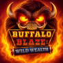 شعار Buffalo Blaze Wild Wealth