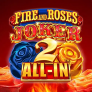 شعار Fire and Roses Joker 2 All-In