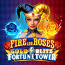 شعار Fire and Roses Gold Blitz Fortune Tower