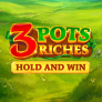 شعار 3 Pots Riches Hold and Win