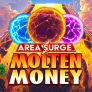 شعار Area Surge Molten Money