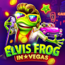 شعار Elvis Frog in Vegas
