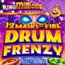 شعار 12 Masks of Fire Drum Frenzy King Millions