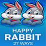شعار Happy Rabbit: 27 Ways