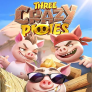 شعار Three Crazy Piggies