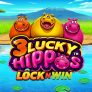 شعار 3 Lucky Hippos