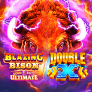 شعار Blazing Bison Gold Blitz Ultimate DOUBLE X