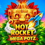 شعار Hot Rocket Mega Potz