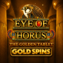 شعار Eye of Horus The Golden Tablet Gold Spins