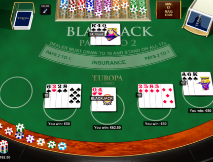 blackjack multihand 5 playtech 