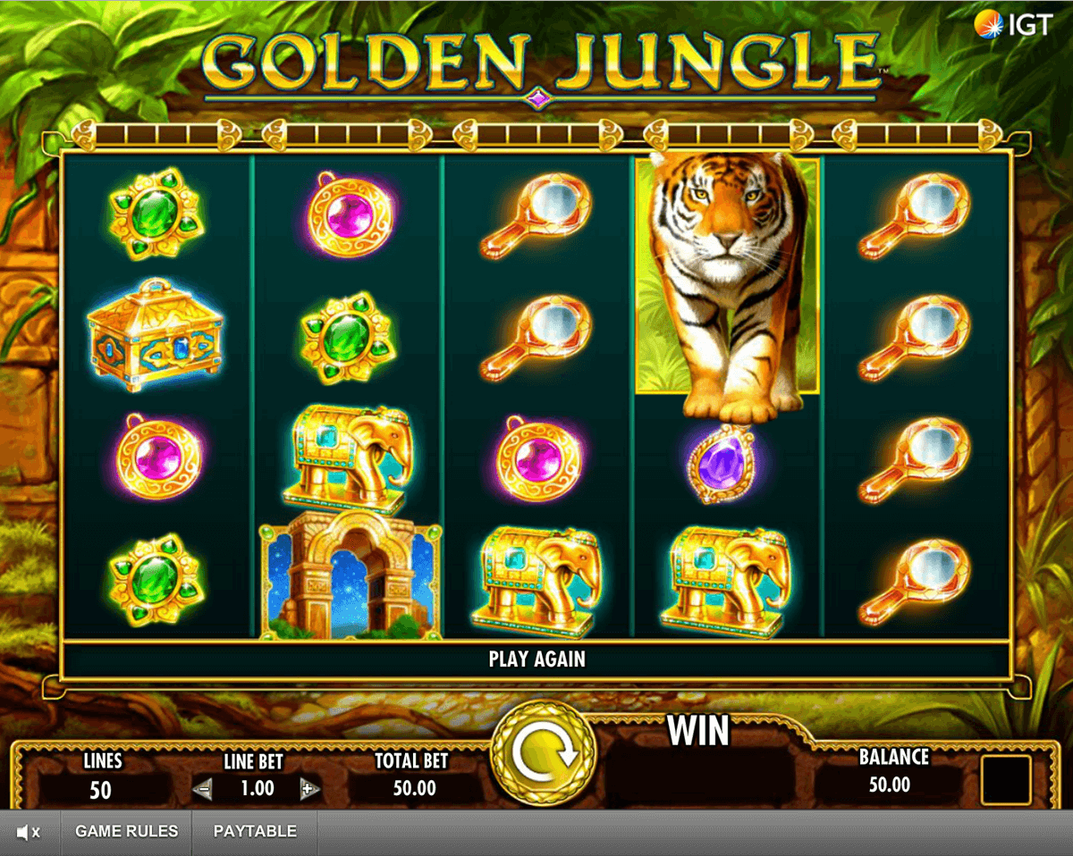 golden jungle igt آلة السلوت 